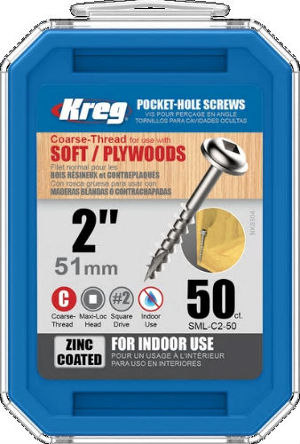 Pocket hole shop screws for 2x4